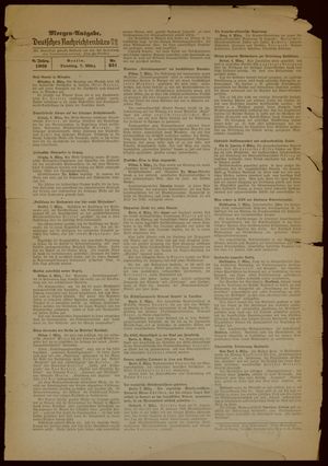 Deutsches Nachrichtenbüro vom 07.03.1939