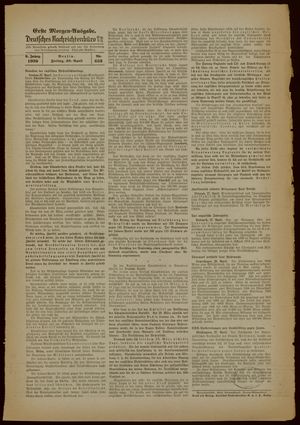 Deutsches Nachrichtenbüro on Apr 28, 1939