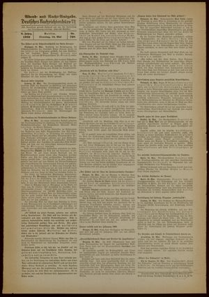 Deutsches Nachrichtenbüro vom 16.05.1939
