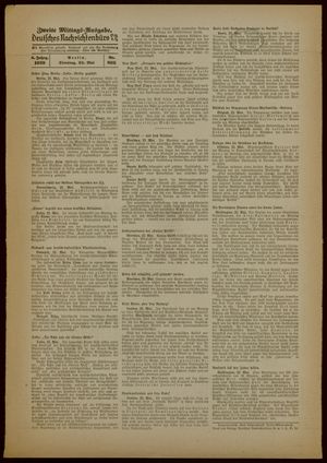 Deutsches Nachrichtenbüro vom 23.05.1939
