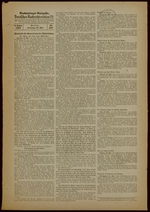 Deutsches Nachrichtenbüro vom 23.05.1939