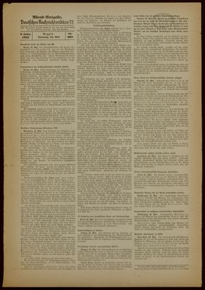 Deutsches Nachrichtenbüro vom 23.05.1939
