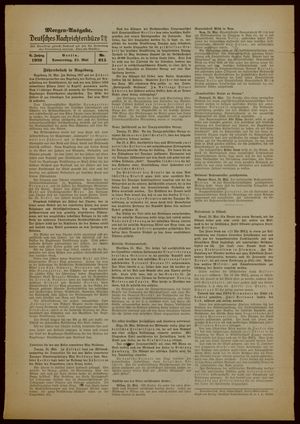 Deutsches Nachrichtenbüro on May 25, 1939