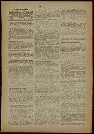 Deutsches Nachrichtenbüro vom 07.06.1939