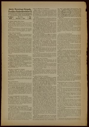 Deutsches Nachrichtenbüro vom 07.06.1939