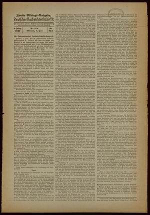 Deutsches Nachrichtenbüro vom 07.06.1939