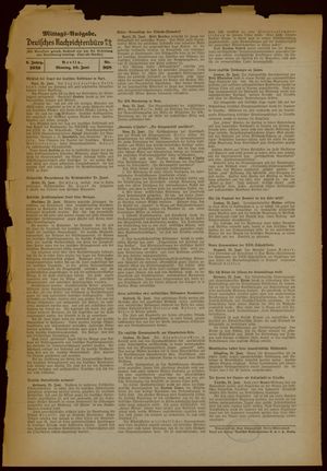 Deutsches Nachrichtenbüro vom 26.06.1939