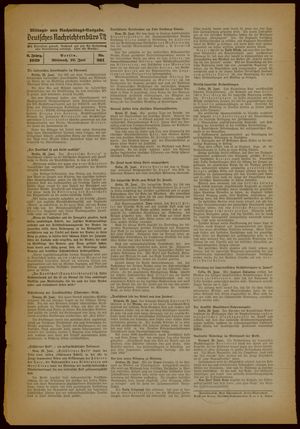 Deutsches Nachrichtenbüro vom 28.06.1939