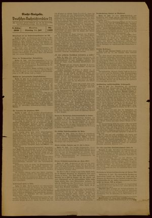 Deutsches Nachrichtenbüro vom 11.07.1939