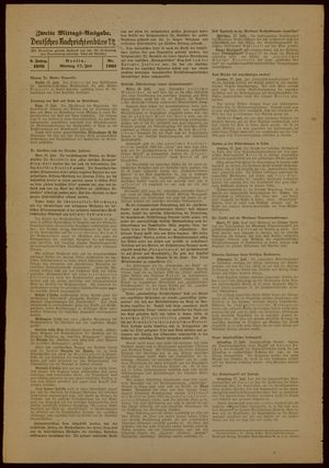 Deutsches Nachrichtenbüro vom 17.07.1939