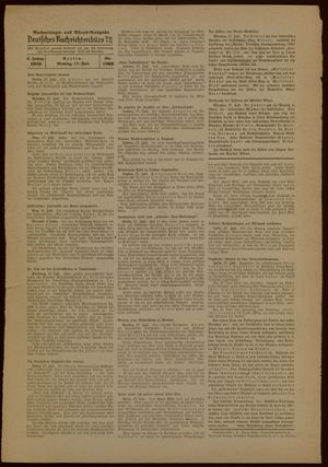 Deutsches Nachrichtenbüro vom 17.07.1939