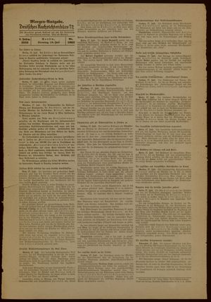 Deutsches Nachrichtenbüro vom 18.07.1939