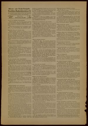 Deutsches Nachrichtenbüro vom 20.07.1939