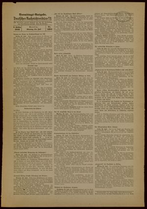 Deutsches Nachrichtenbüro vom 24.07.1939