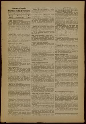 Deutsches Nachrichtenbüro vom 24.07.1939
