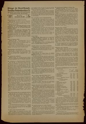 Deutsches Nachrichtenbüro vom 29.07.1939