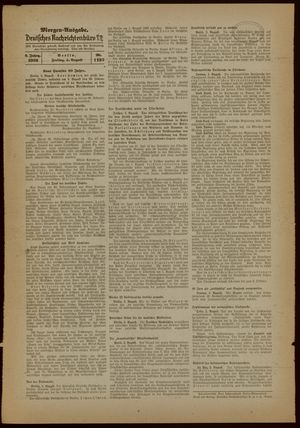 Deutsches Nachrichtenbüro vom 04.08.1939