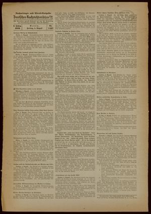 Deutsches Nachrichtenbüro vom 04.08.1939