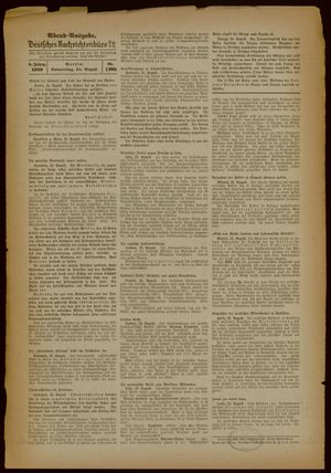 Deutsches Nachrichtenbüro vom 24.08.1939