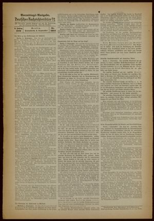 Deutsches Nachrichtenbüro vom 02.09.1939