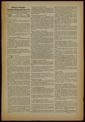 Deutsches Nachrichtenbüro vom 02.09.1939