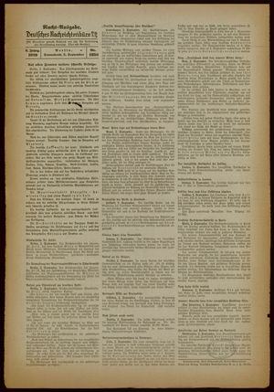 Deutsches Nachrichtenbüro vom 02.09.1939