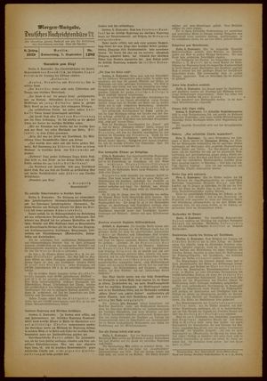 Deutsches Nachrichtenbüro vom 07.09.1939