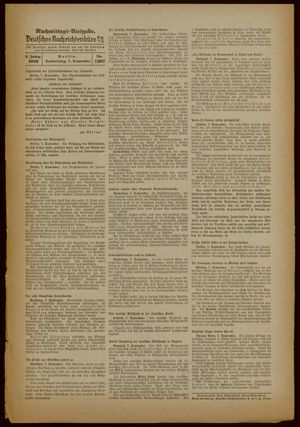 Deutsches Nachrichtenbüro vom 07.09.1939