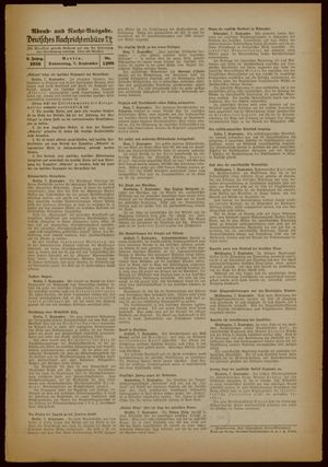 Deutsches Nachrichtenbüro vom 07.09.1939