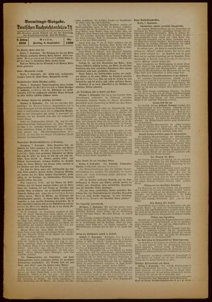 Deutsches Nachrichtenbüro vom 08.09.1939