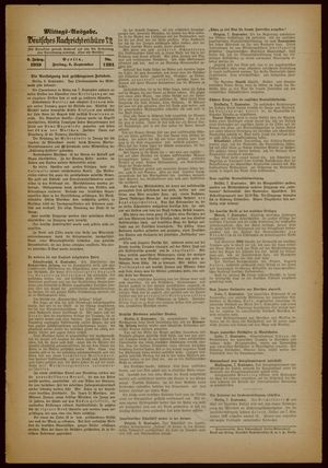 Deutsches Nachrichtenbüro vom 08.09.1939