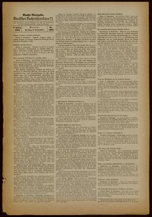 Deutsches Nachrichtenbüro vom 08.09.1939