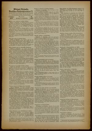 Deutsches Nachrichtenbüro vom 15.09.1939