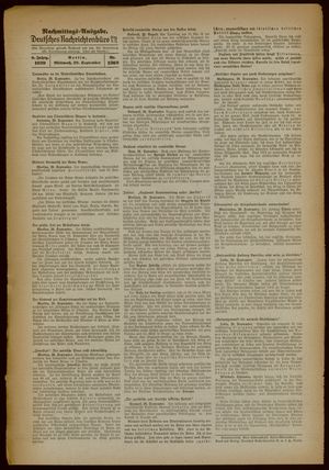 Deutsches Nachrichtenbüro vom 20.09.1939