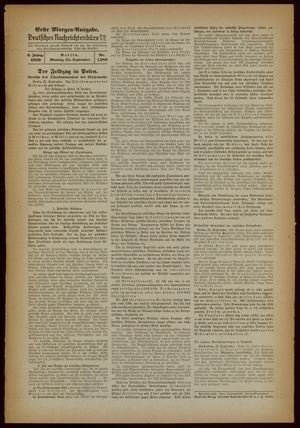 Deutsches Nachrichtenbüro vom 25.09.1939