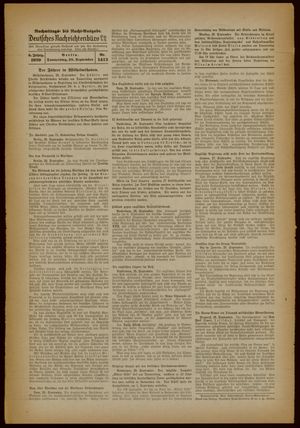 Deutsches Nachrichtenbüro vom 28.09.1939
