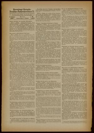 Deutsches Nachrichtenbüro vom 05.10.1939