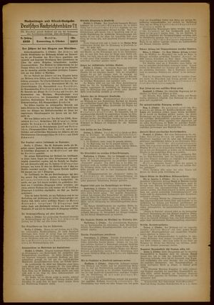 Deutsches Nachrichtenbüro vom 05.10.1939