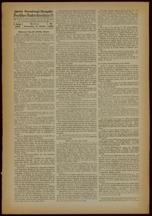 Deutsches Nachrichtenbüro vom 12.10.1939