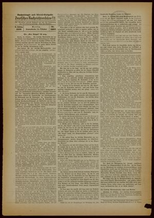 Deutsches Nachrichtenbüro vom 14.10.1939
