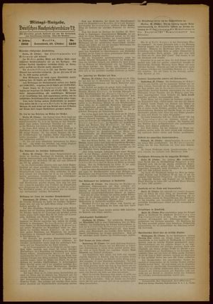 Deutsches Nachrichtenbüro vom 28.10.1939