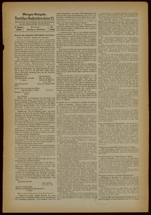 Deutsches Nachrichtenbüro vom 03.11.1939