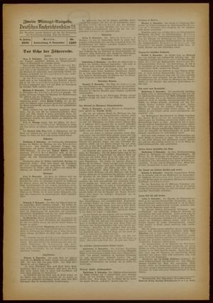 Deutsches Nachrichtenbüro vom 09.11.1939