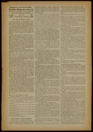 Deutsches Nachrichtenbüro vom 09.11.1939