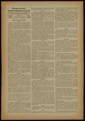 Deutsches Nachrichtenbüro vom 10.11.1939