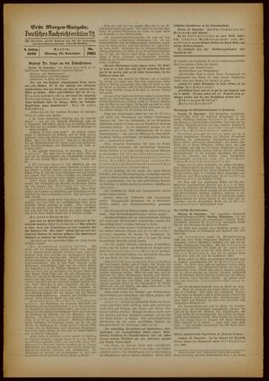 Deutsches Nachrichtenbüro vom 20.11.1939