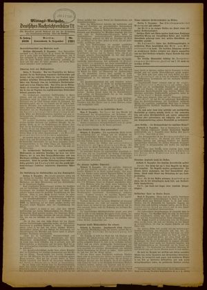 Deutsches Nachrichtenbüro vom 09.12.1939