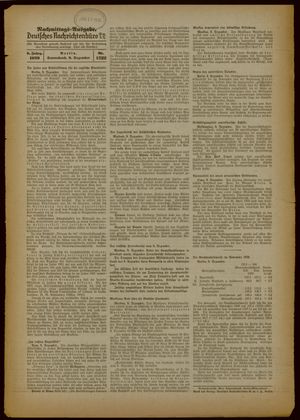 Deutsches Nachrichtenbüro vom 09.12.1939