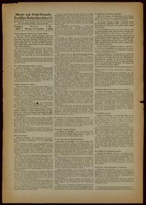 Deutsches Nachrichtenbüro vom 18.12.1939