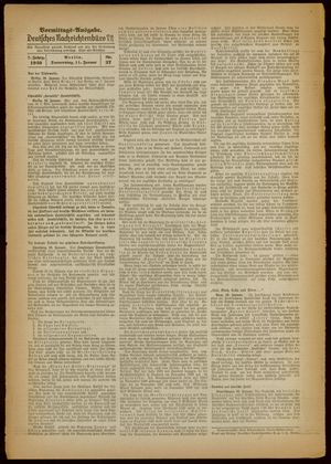 Deutsches Nachrichtenbüro vom 11.01.1940